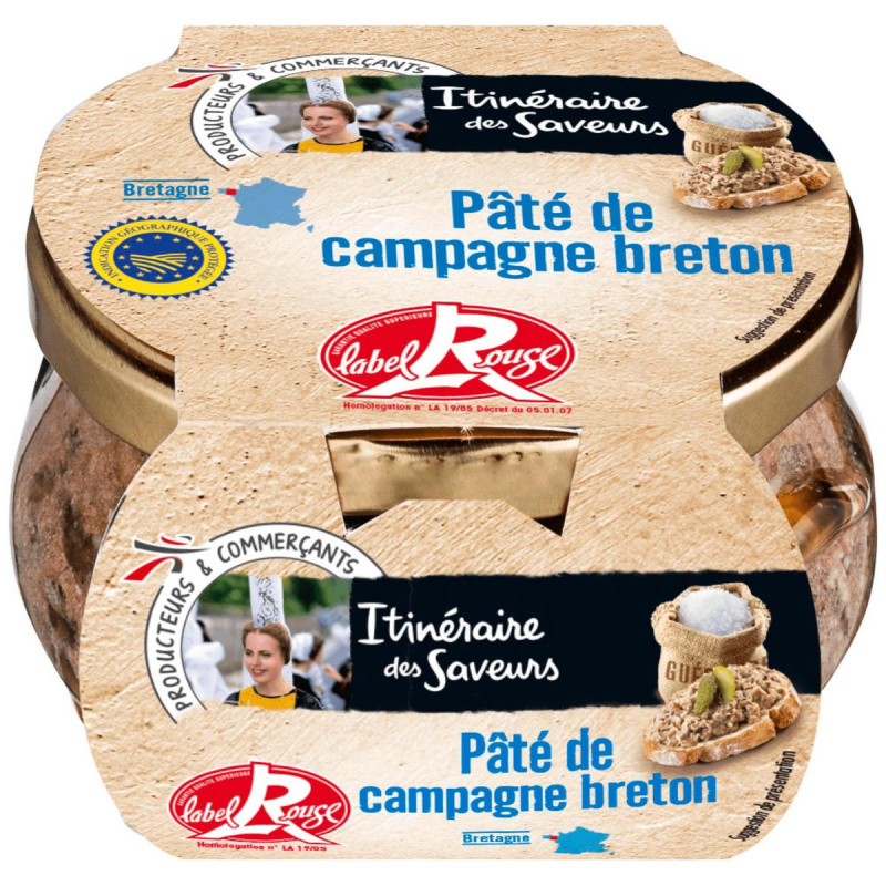 IDS Paté z Bretaně se solí Guerande Label Rouge