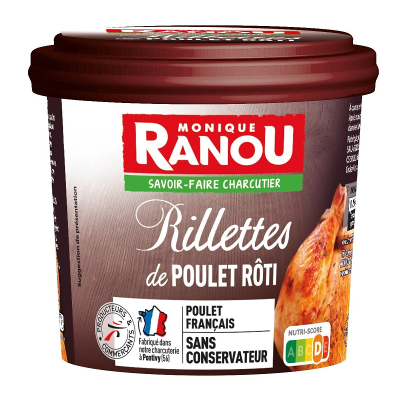 Monique Ranou Pečené kuřecí rillettes