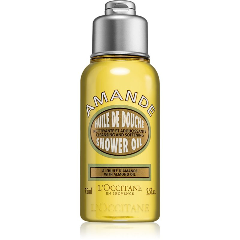 L’Occitane Amande Shower Oil sprchový olej s mandlovým olejem 75 ml
