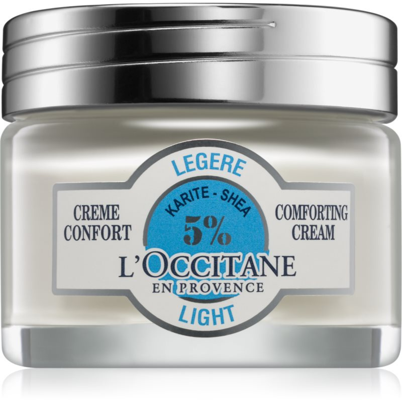 L’Occitane Karité Face Comforting Cream jemný pleťový krém s bambuckým máslem 50 ml