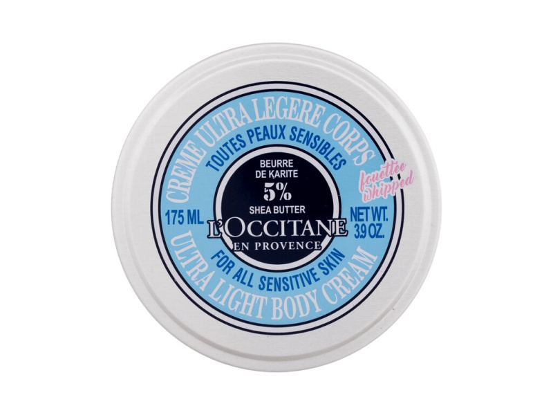 L'Occitane en Provence Lehký tělový krém 5% Shea Butter (Ultra Light Body Cream) 175 ml