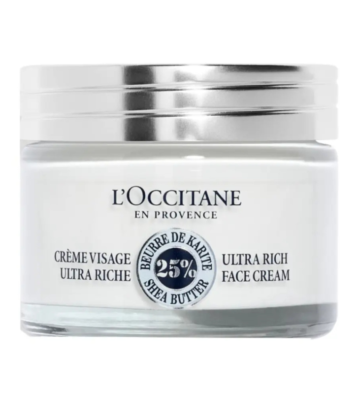 L’Occitane Shea výživný zklidňující pleťový krém 50 ml
