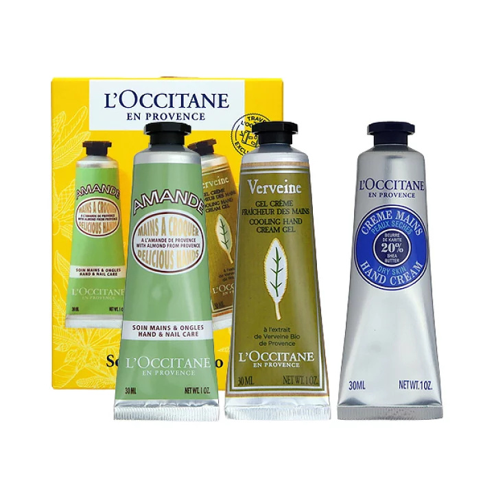 L'Occitane en Provence Dárková sada péče o ruce Shea Soft Hands Trio