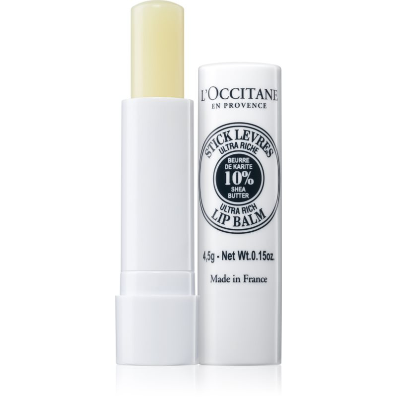 L’Occitane Karité Ultra Rich Lip Balm balzám na rty s bambuckým máslem 4.5 g