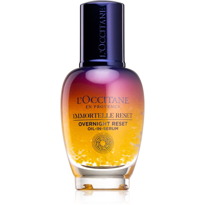 L’Occitane Immortelle Reset Overnight Reset Oil-in-Serum protivráskové rozjasňující sérum 30 ml