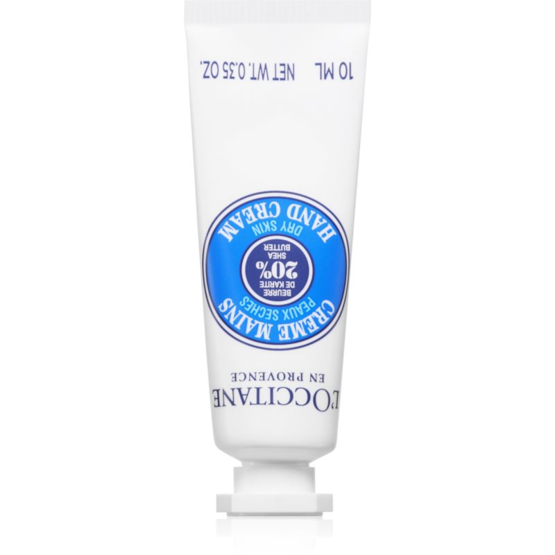 L’Occitane Shea Butter Hand Cream výživný krém na ruce 10 ml