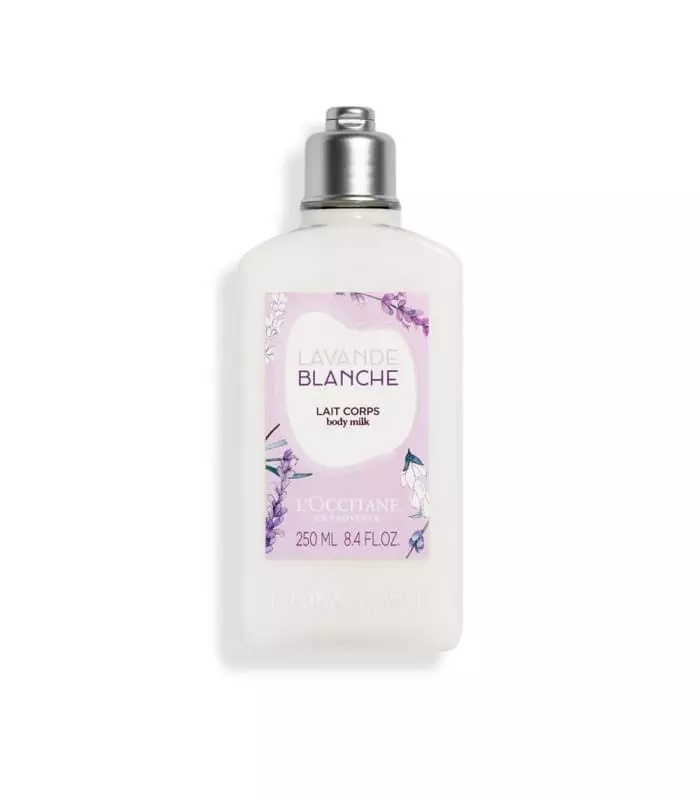 L’Occitane White Lavender zklidňující tělové mléko 250 ml