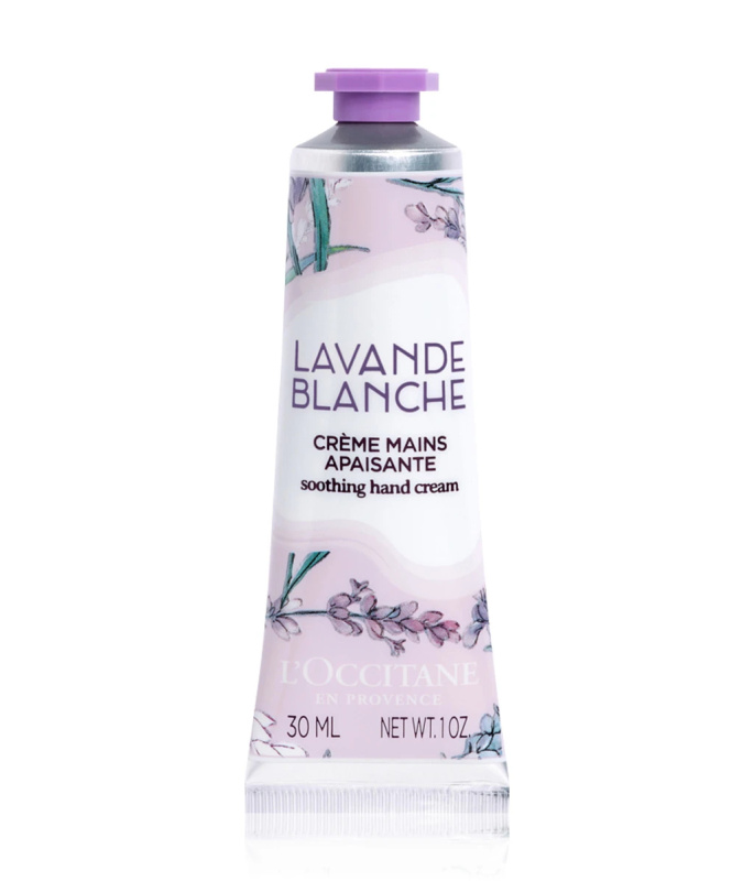 L’Occitane White Lavender zklidňující krém na ruce 30 ml