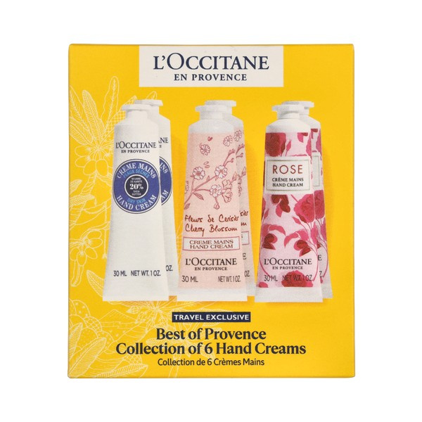 L'Occitane en Provence Dárková sada krémů na ruce Best Of Provence 6 ks