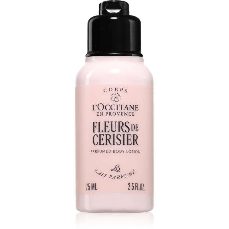 L’Occitane Fleurs de Cerisier Perfumed Body Lotion parfémované tělové mléko třešňový květ 75 ml