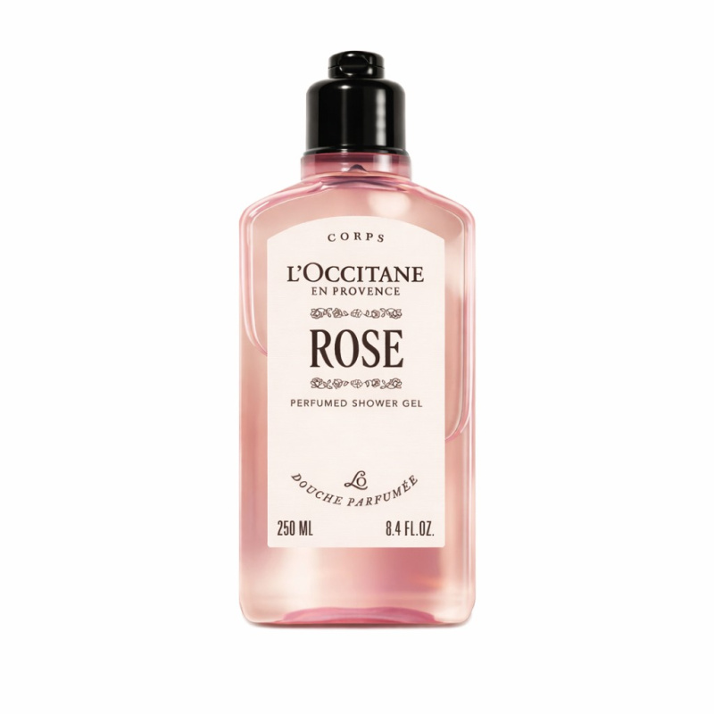 L’Occitane Rose parfémovaný sprchový gel 250 ml