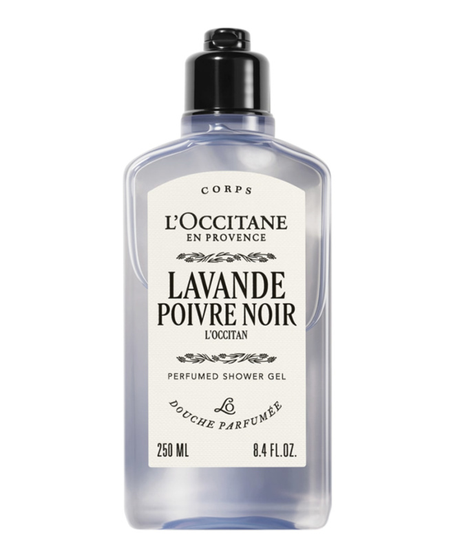 L’Occitane Lavande Poivre Noir Perfumed Shower Gel sprchový gel 250 ml