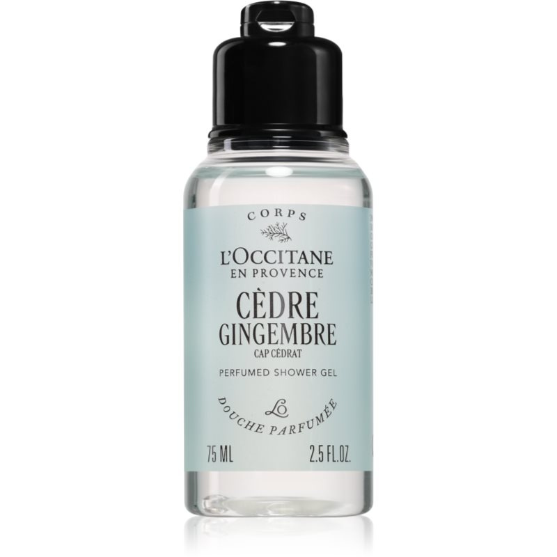 L’Occitane Cèdre Gingembre Perfumed Shower Gel sprchový gel 75 ml
