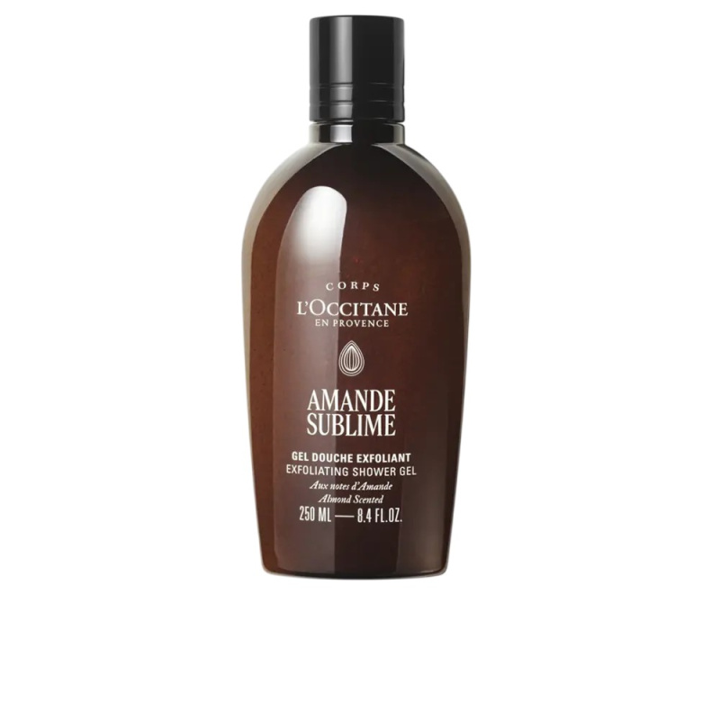 L’Occitane Amande Sublime Exfoliating Shower Gel exfoliační sprchový gel 250 ml