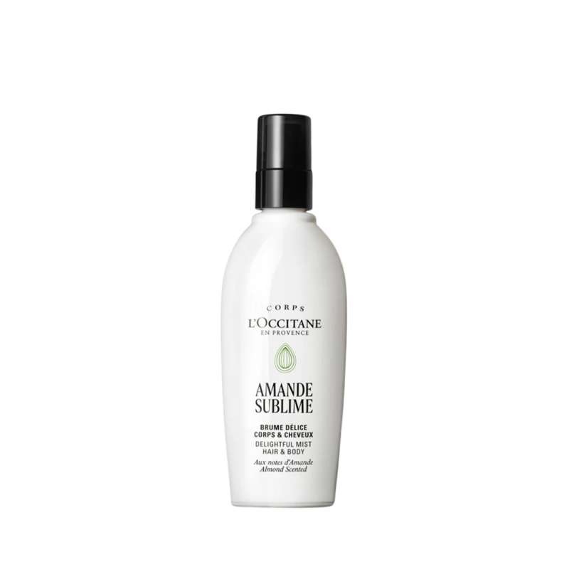 L'Occitane en Provence Mlha na tělo a vlasy Amande Sublime Hair & Body Mist 100 ml