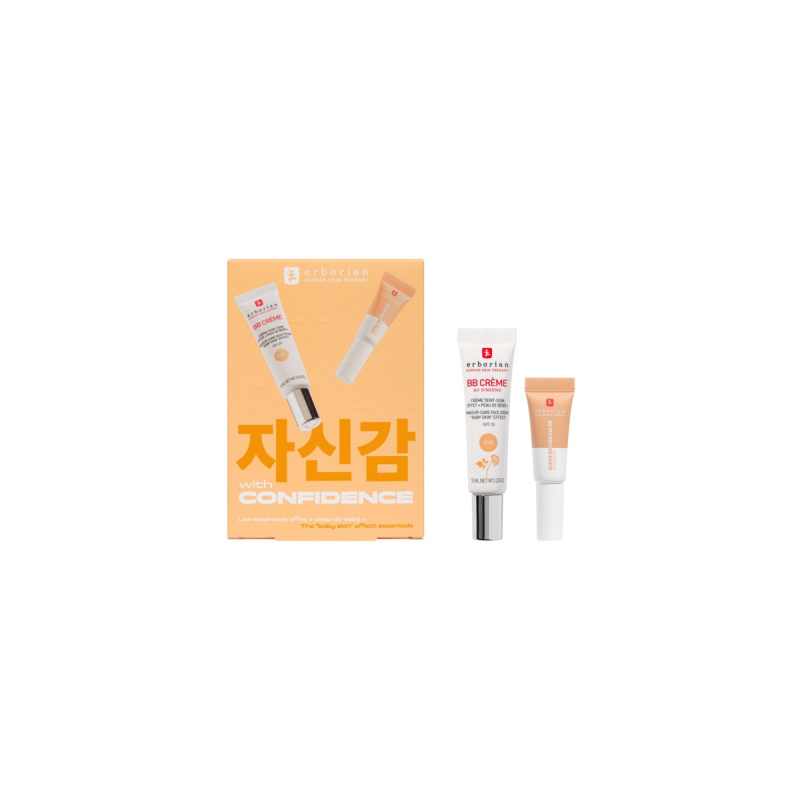 Erborian BB Creme Super + Concealer Dore dárková sada 2 ks