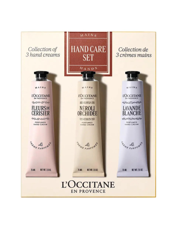 L'Occitane en Provence Dárková sada krémů na ruce Mixed Lines Hand Care Set