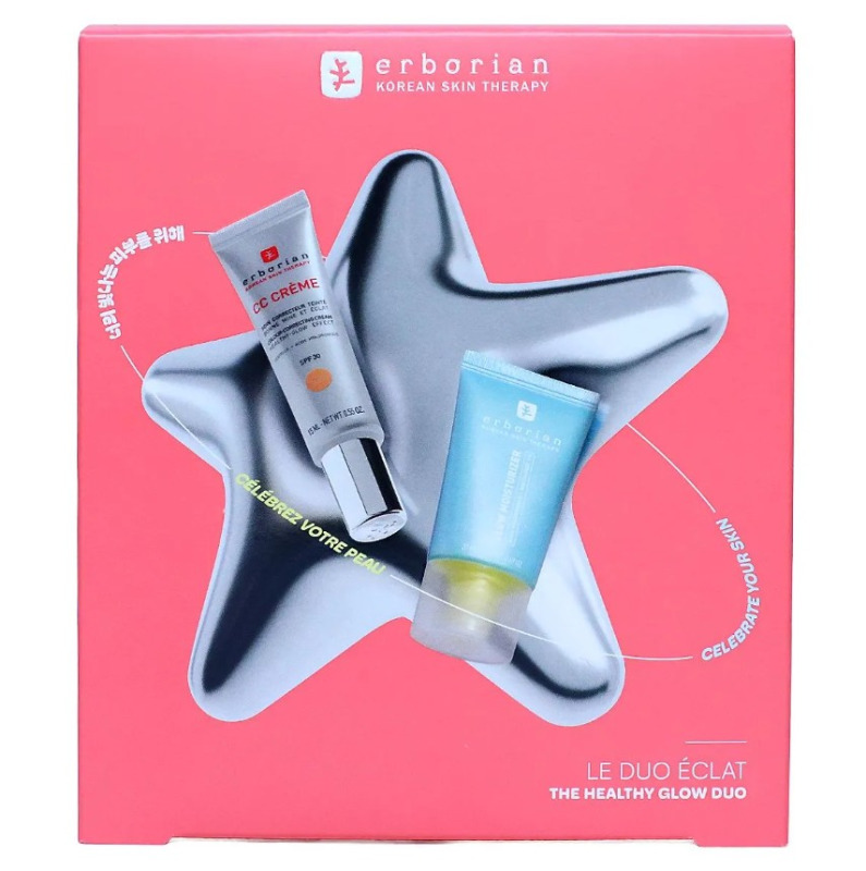 Erborian Dárková sada CC Doré Glow & Moisture Set