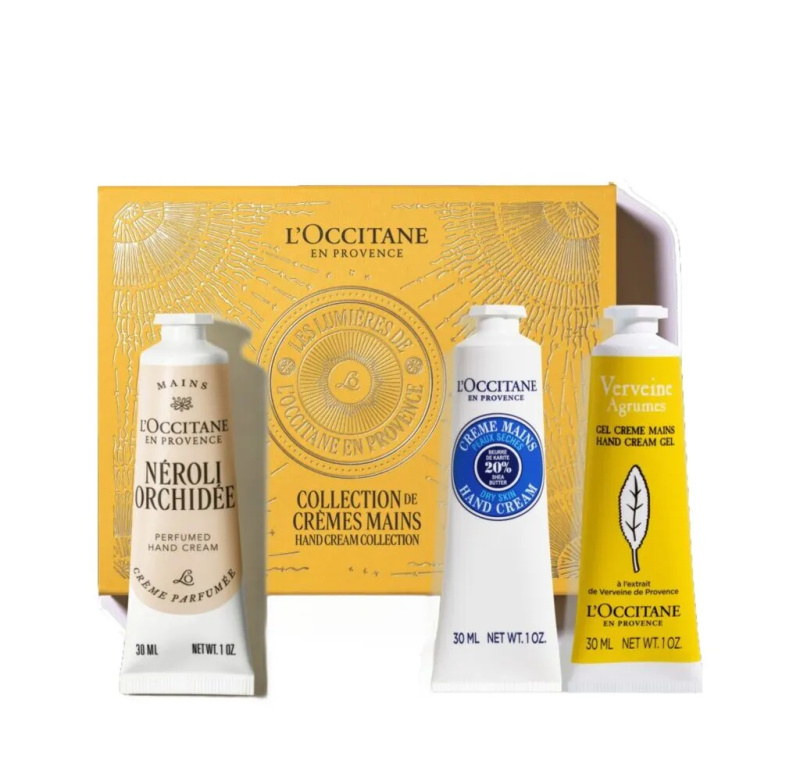 L’Occitane Hand Cream Trio dárková sada