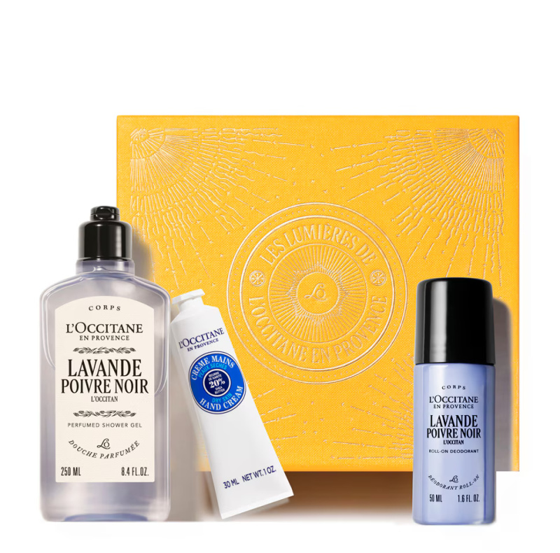 L’Occitane Lavande Poivre Noir dárková sada pro ženy