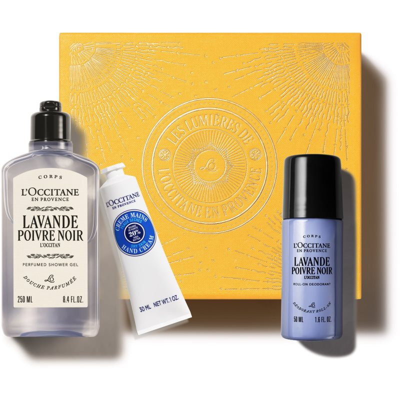 L’Occitane Lavande Poivre Noir dárková sada pro ženy