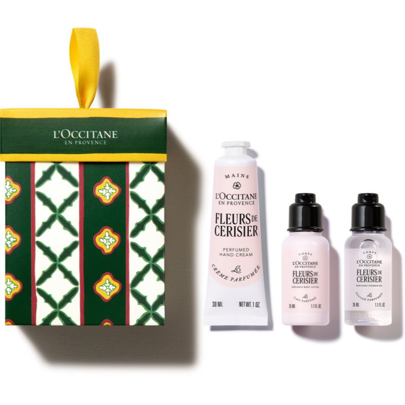 L’Occitane Fleurs de Cerisier Ornament dárková sada