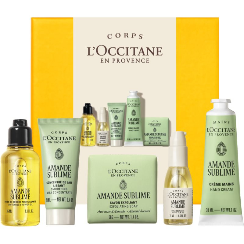 L'Occitane en Provence Dárková sada Amande Sublime Routine
