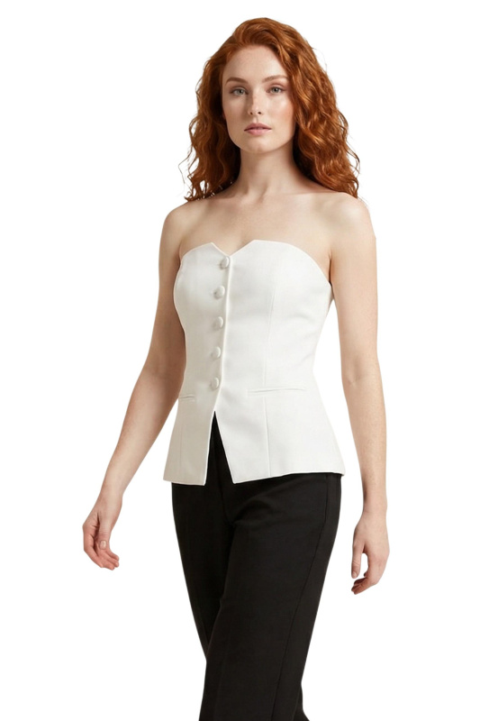 Morgan De Toi Top s knoflíky