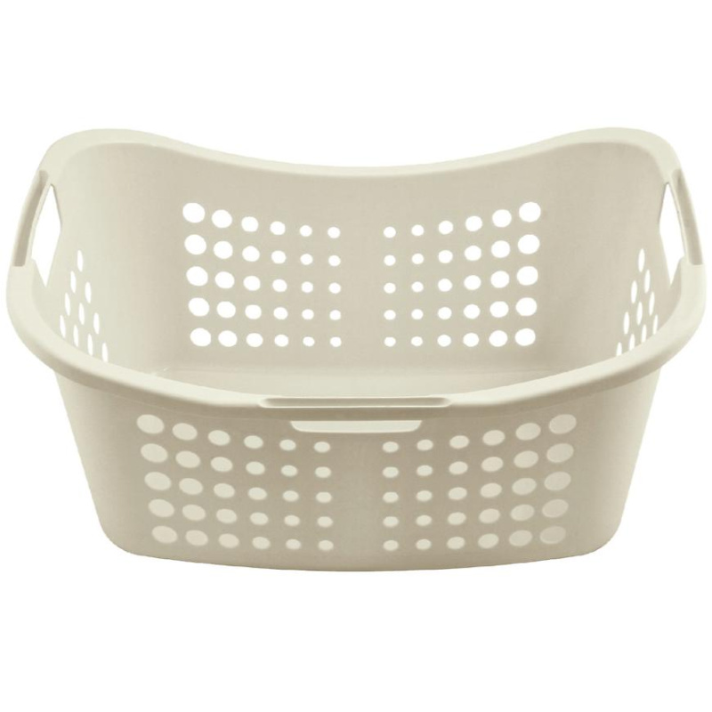 Koš na čisté prádlo victor 50l 208494 krémová