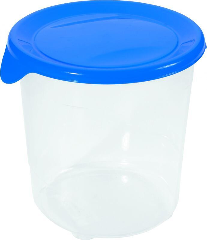 CURVER Fresh&Go Dóza kulatá Modrá/transparentní 1 l