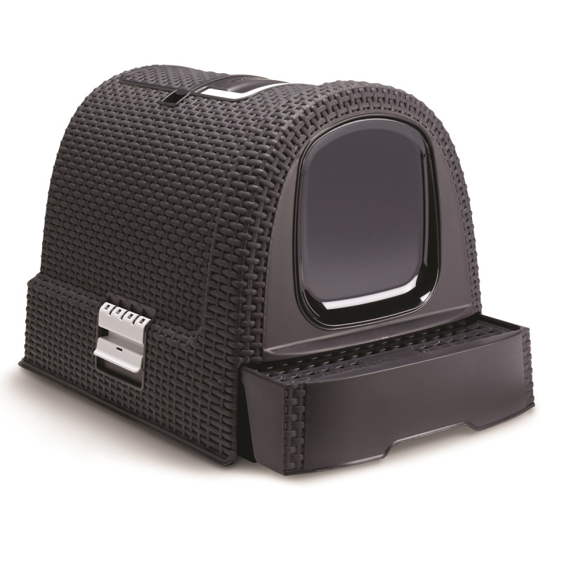 Curver WC kryté Rattan 39 x 39 x 51 cm
