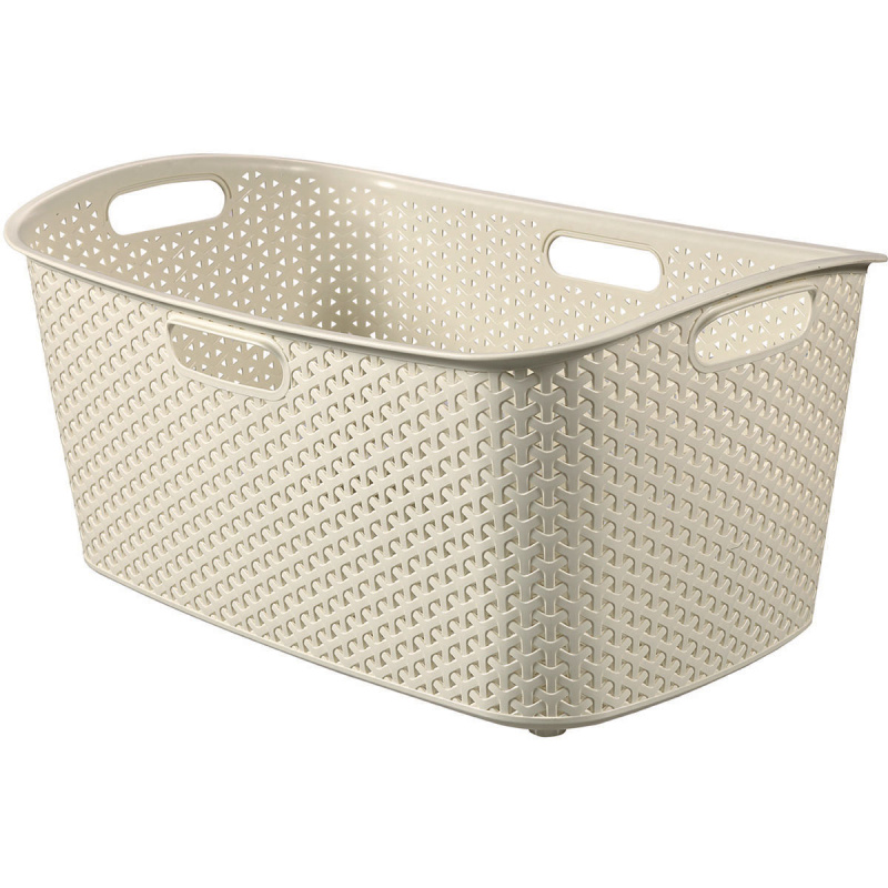 Prádelní koš My Style  47l 223393 krém.