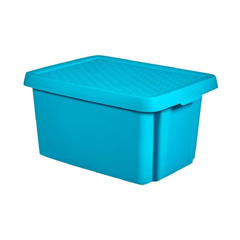 Box s víkem Essentials 16l modrý Curver