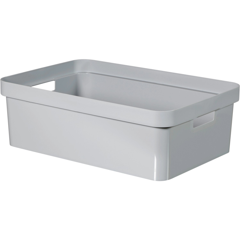 Curver Úložný box Infinity šedý 30 l, 55,4 x 37,3 x 17,8 cm