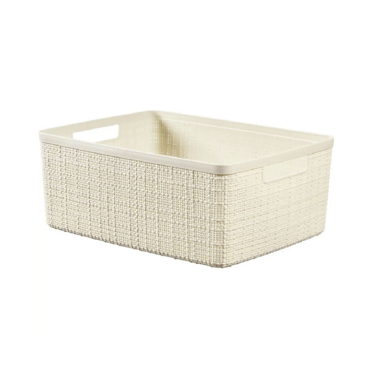 Košík S Jute 245370 krém 5L Curver