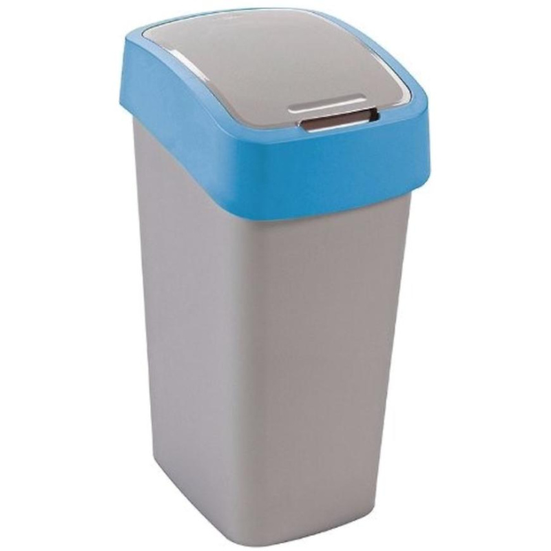 Flipbin - plastový odpadkový koš - 25 l, modrý