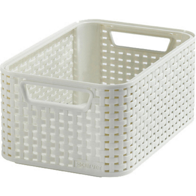 Koš S Style 6L 205825 krém. Curver