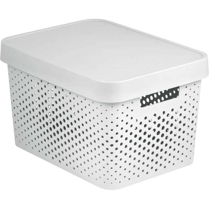 Box s víkem infinity 17l 229153 bílý