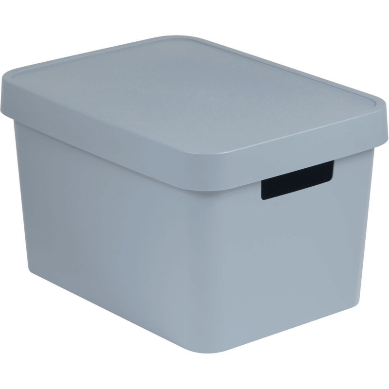Box s víkem Infinity 17l 229241 sv. šedý