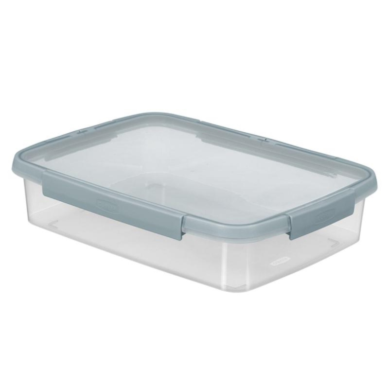 Curver Dóza na potraviny Smart Fresh Eco transparentní/modrá 2 l