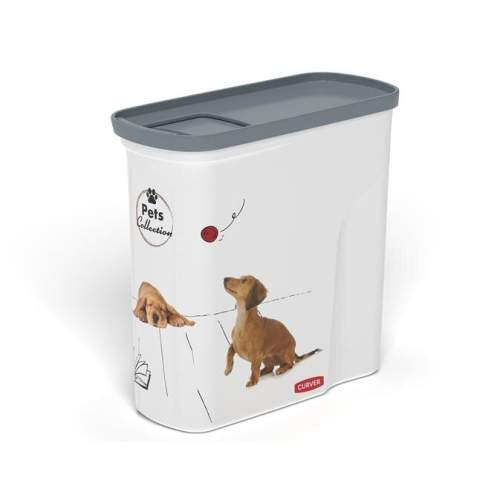 CURVER Kontejner na krmivo Vzor psi 2l