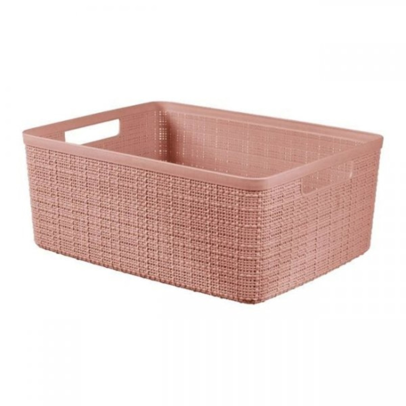 Košík M Jute 12L růžový 255194 Curver