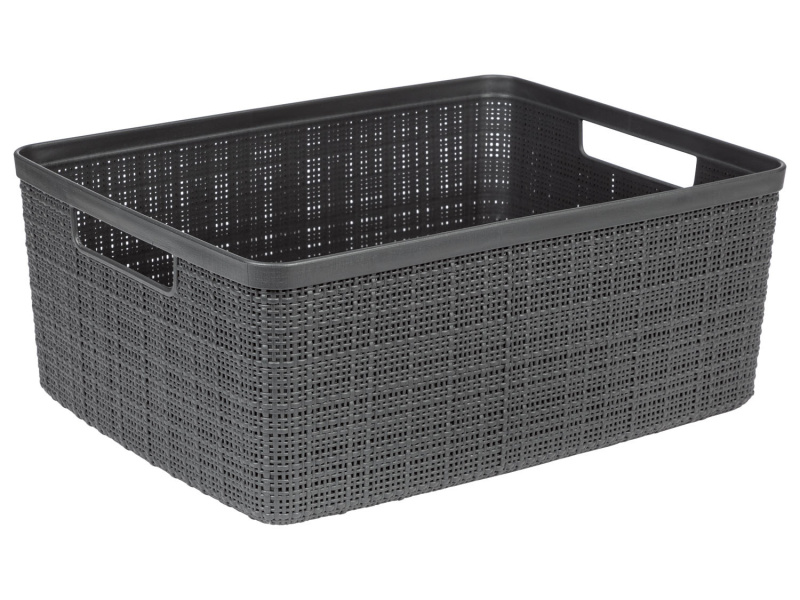 Curver Úložný box, 12 l (antracitová)