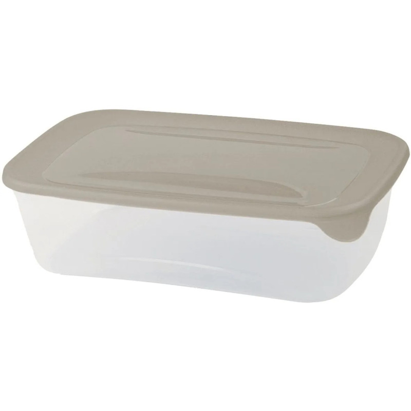 CURVER Potravinová dóza FRESH&GO 2 l, béžová, 7,2 × 16,7 × 25,6 cm