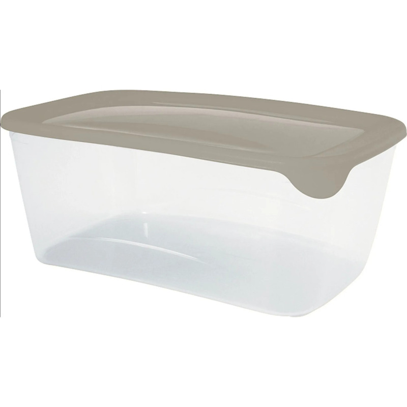 CURVER Potravinová dóza FRESH&GO 3 l, béžová, 10 × 16,7 × 25,6 cm