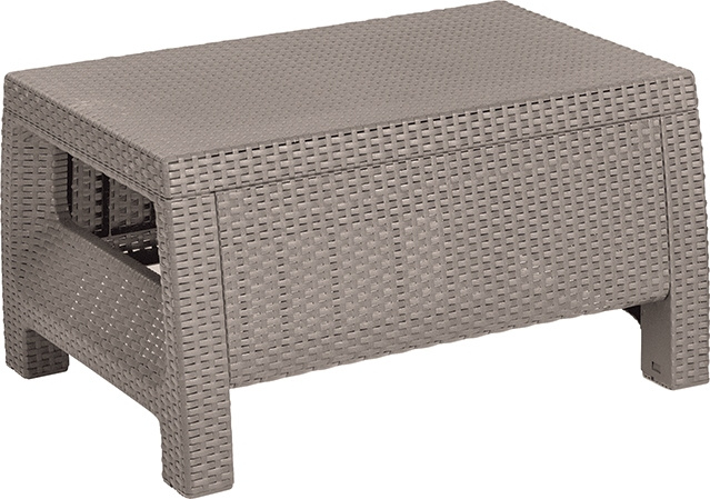 Zahradní stolek KETER Corfu table - 77 x 57 x 42 cm - cappuccino