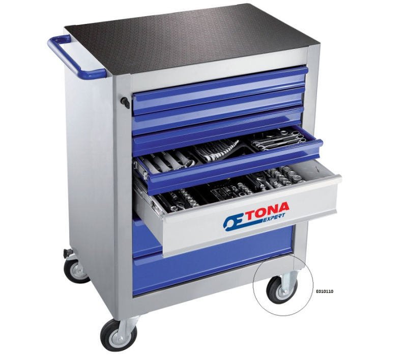 TONA EXPERT Montážní vozíky - náhradní díly Varianta: Sada 4 náhradních koleček pro montážní vozíky - TONA EXPERT E010110