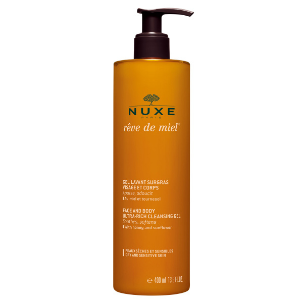 Nuxe Rêve de Miel čisticí gel pro suchou a citlivou pokožku 400 ml