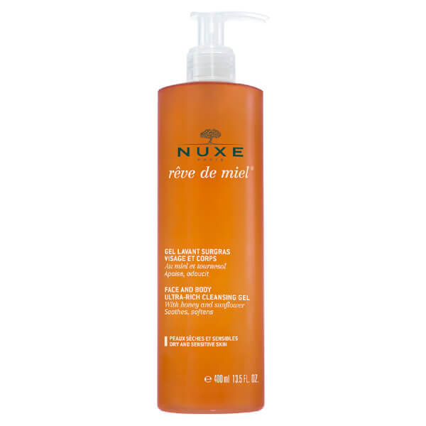 Nuxe Rêve de Miel čisticí gel pro suchou a citlivou pokožku 400 ml