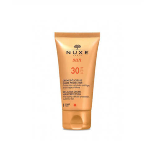 Nuxe Sun Delicious Cream High Protection opalovací krém na obličej SPF 30 50 ml